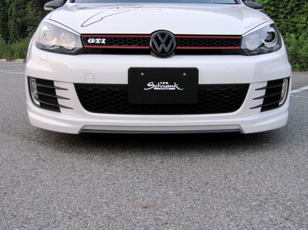 FOB-SPEC Golf6GTI フロントスプリッター (FRP)