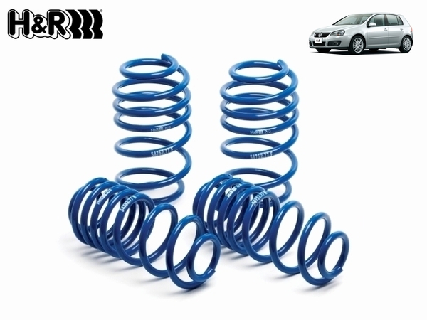 H&R ローダウンスプリング for VW Golf5/Golf5 Variant : VW/AUDIの