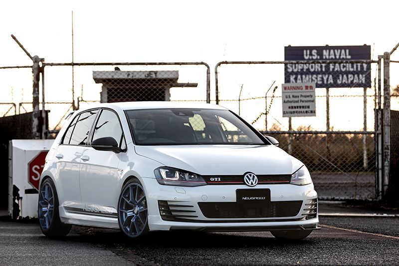 iSWEEP ルーフウイングエクステンション(FRP) for Golf 7 GTI