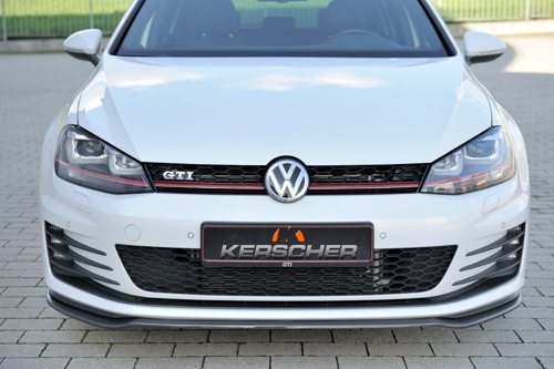 KERSCHER TUNING Frontspoiler Splitter Golf 7 GTI カーボン