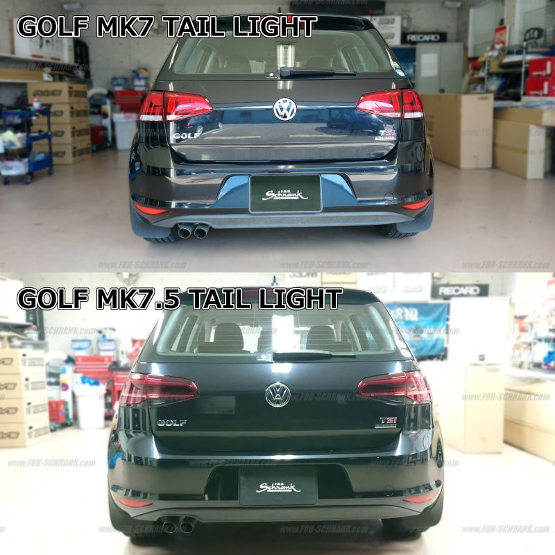 VW純正 Golf7.5 LEDテールライト 