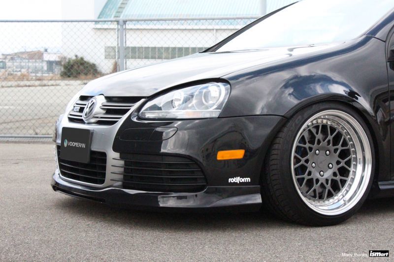 Voomeran Golf5 R32 フロントリップスポイラー