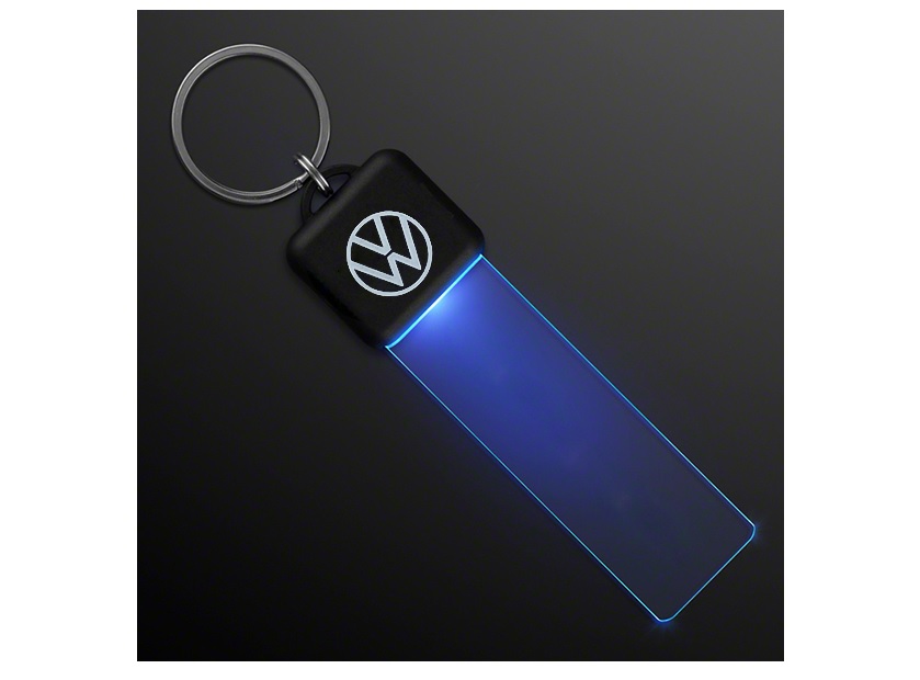 VW Light Up LED KeyChain #59 BLUE